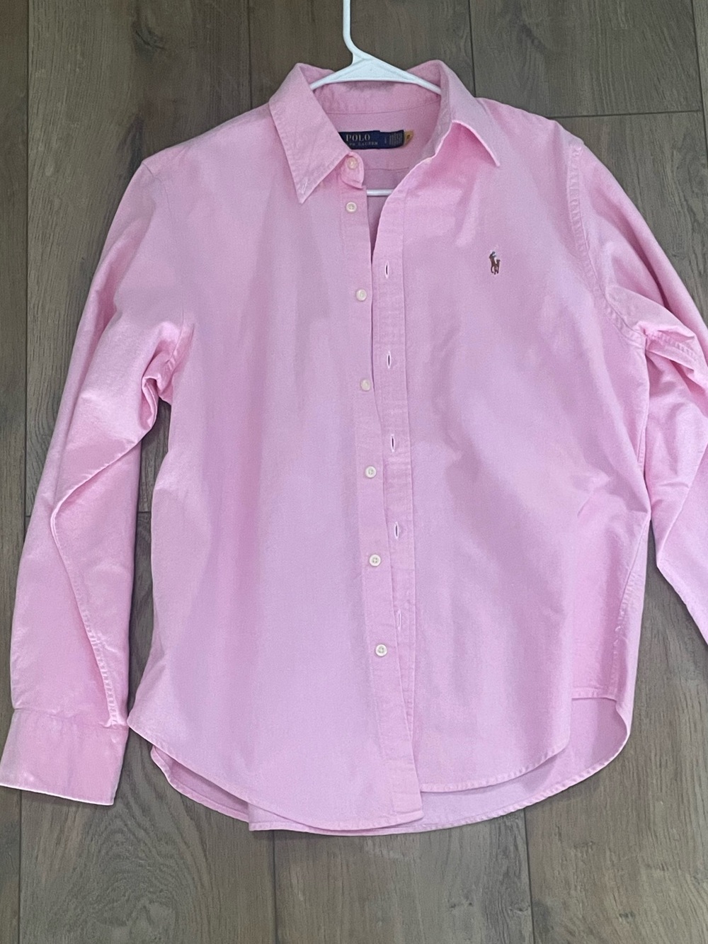 Polo by Ralph Lauren Light Pink Oxford Button-Front Shirt